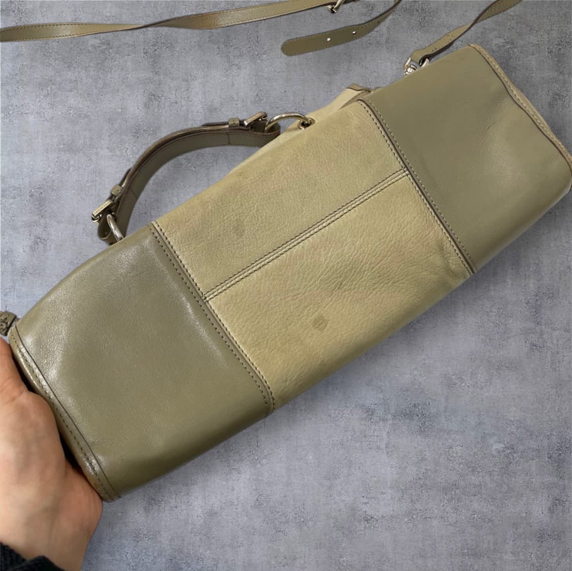 멀버리 Mulberry 올리브 베이지 테일러 사첼백 토트백 상품이미지3