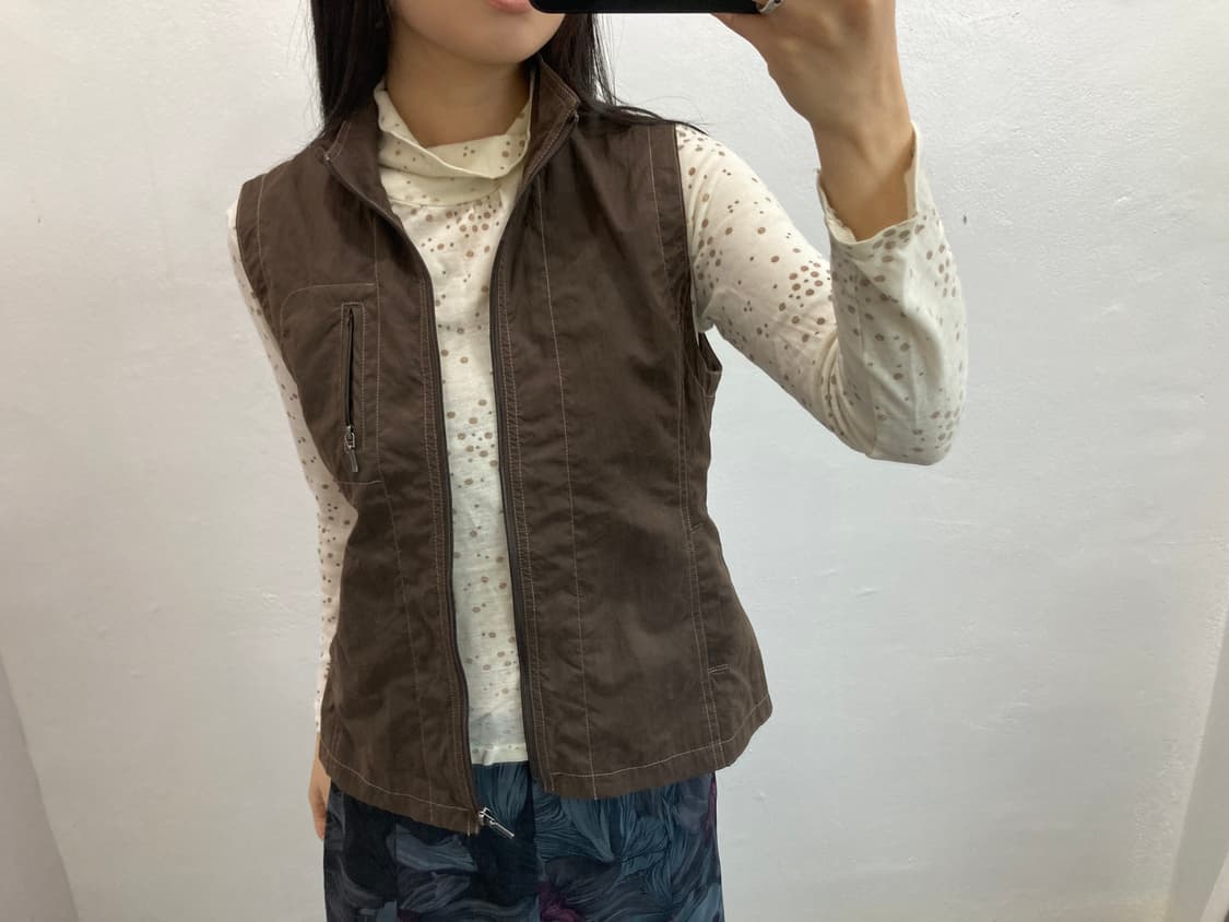 도트 레이어드 폴라티  상품이미지3