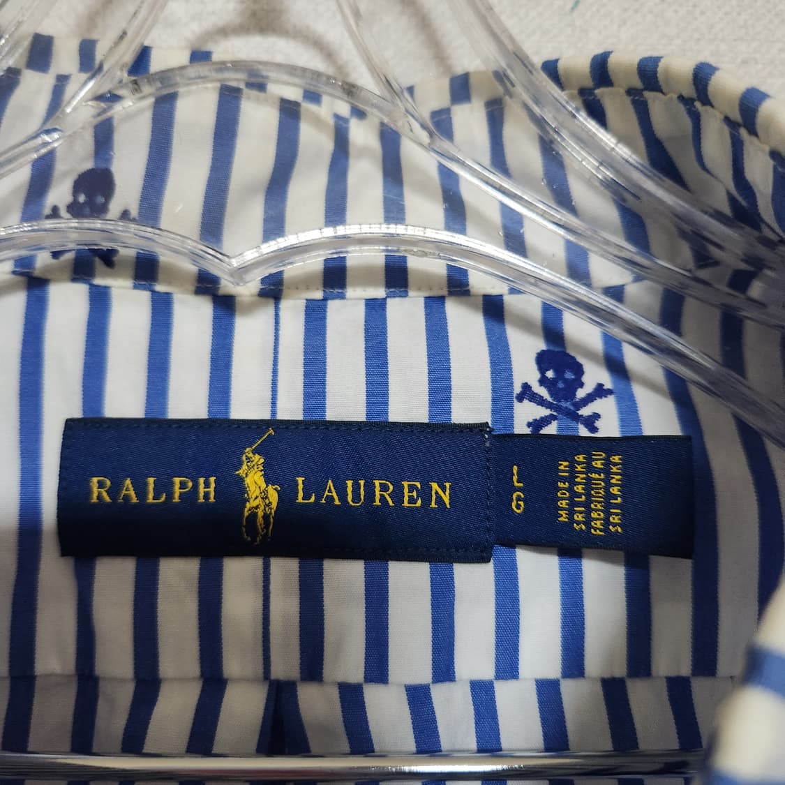 폴로랄프로렌 해골 자수 남방 LG 상품이미지3