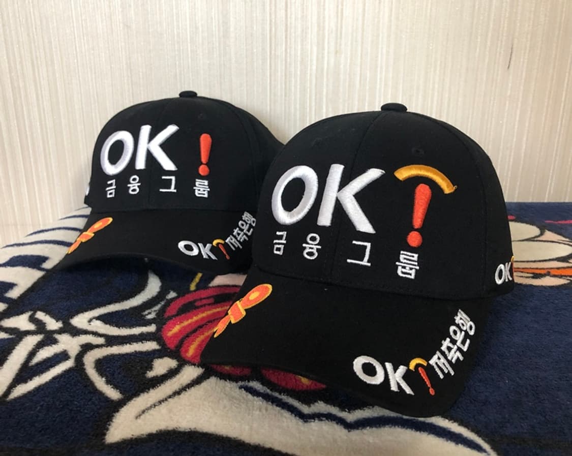 캘러웨이 OK금융그룹 읏맨오픈 스폰서골프모자/캡(블랙) 상품이미지1