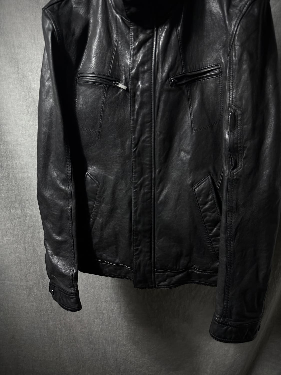 SIEG FAHRENHEIT Lambskin Leather Jacket  상품이미지4