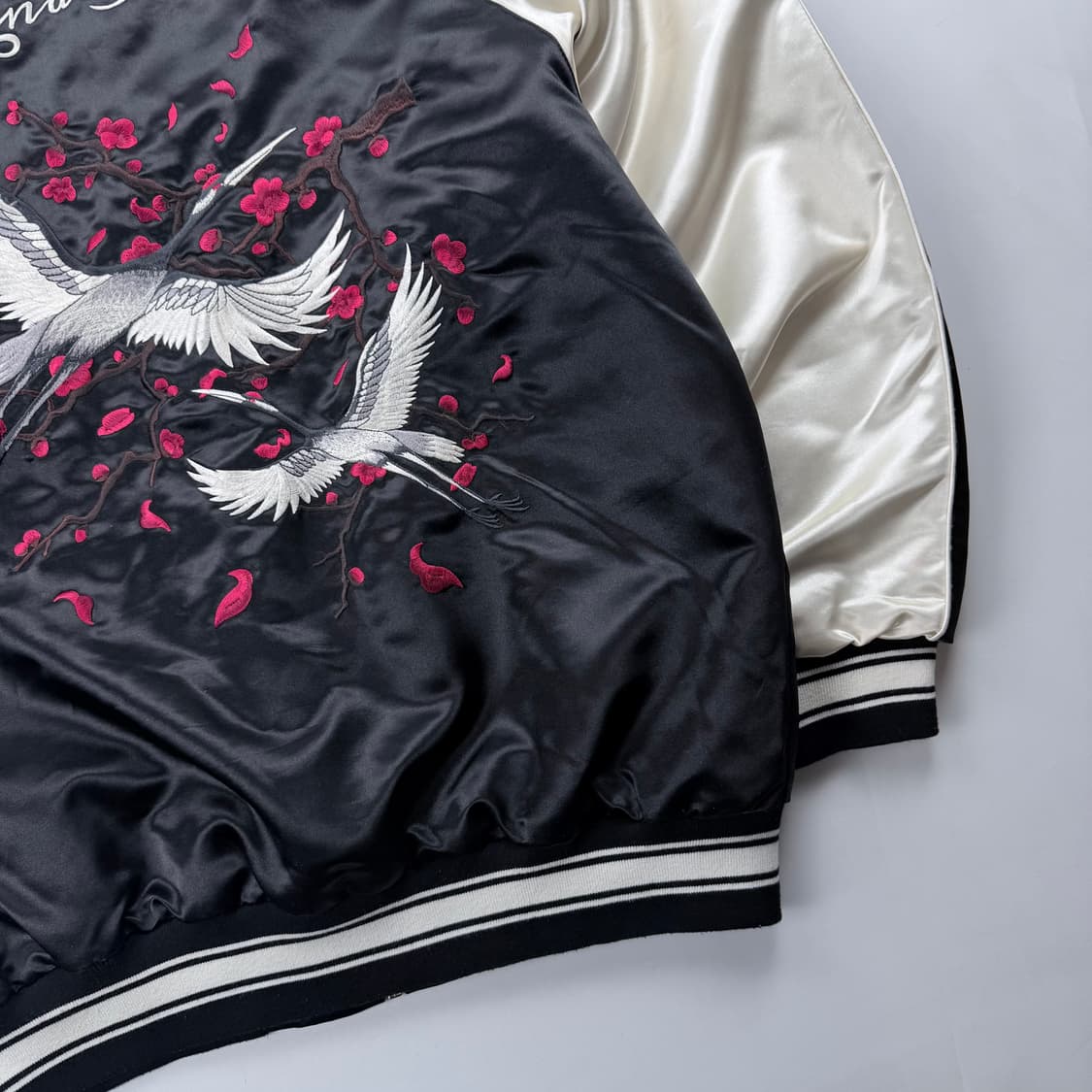 언더에어 백학 자수 스카쟌 상품이미지10