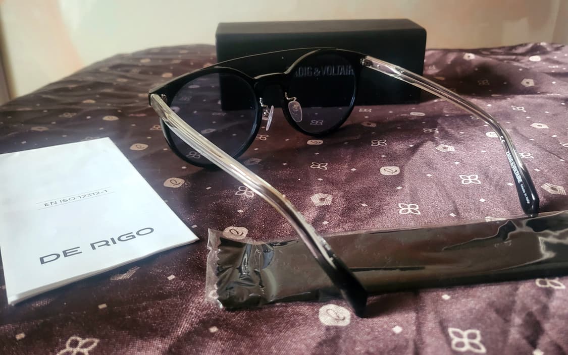 [미사용 새상품] 쟈딕앤볼테르 블루 틴트렌즈 선글라스 상품이미지3