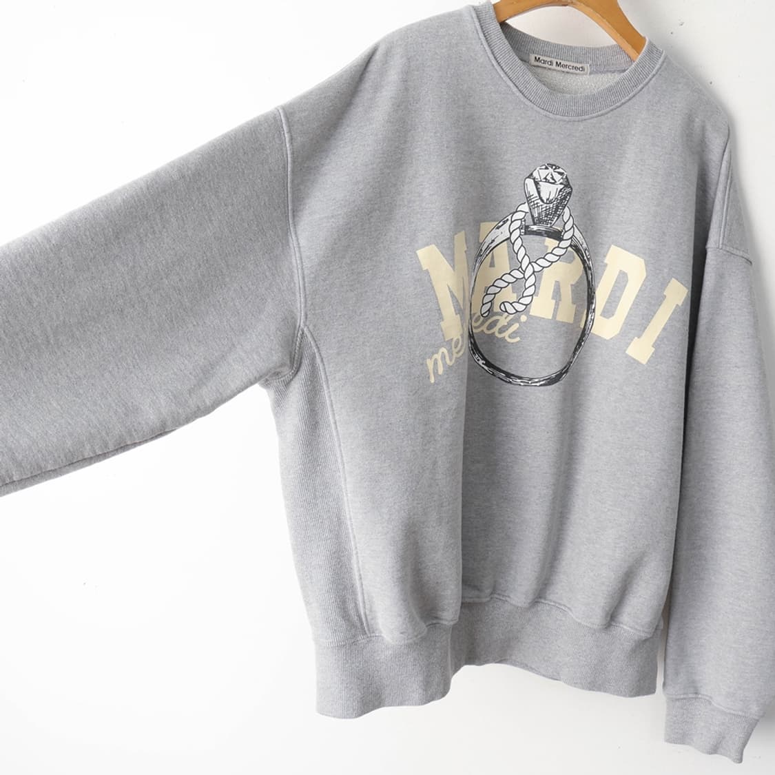 66/마르디메크르디 맨투맨 상품이미지5