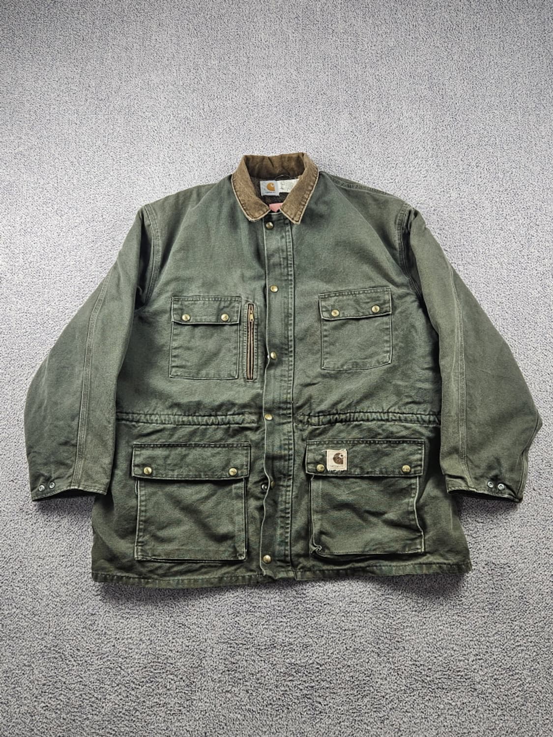 90's USA 칼하트 PB1366 초어 자켓 (2XL) / 10603 상품이미지2