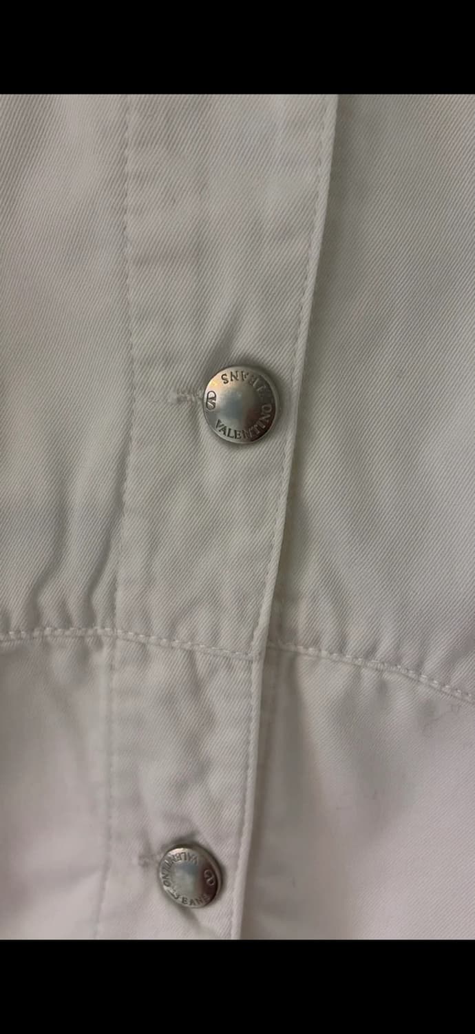 Valentino 화이트 면 자켓 55,66 정품 상품이미지4