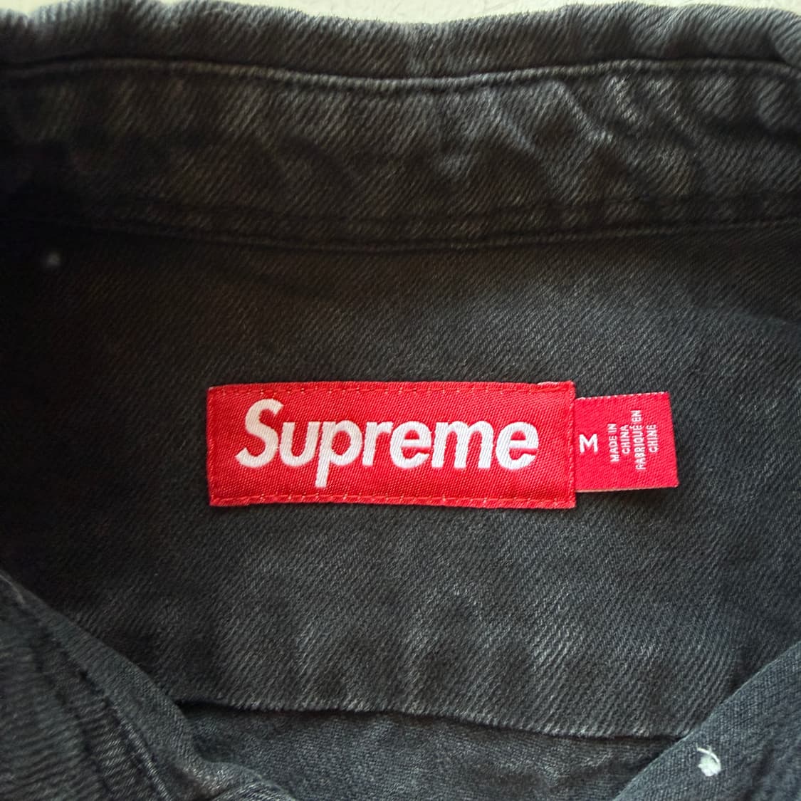 슈프림 스몰 박스 데님 셔츠 상품이미지6