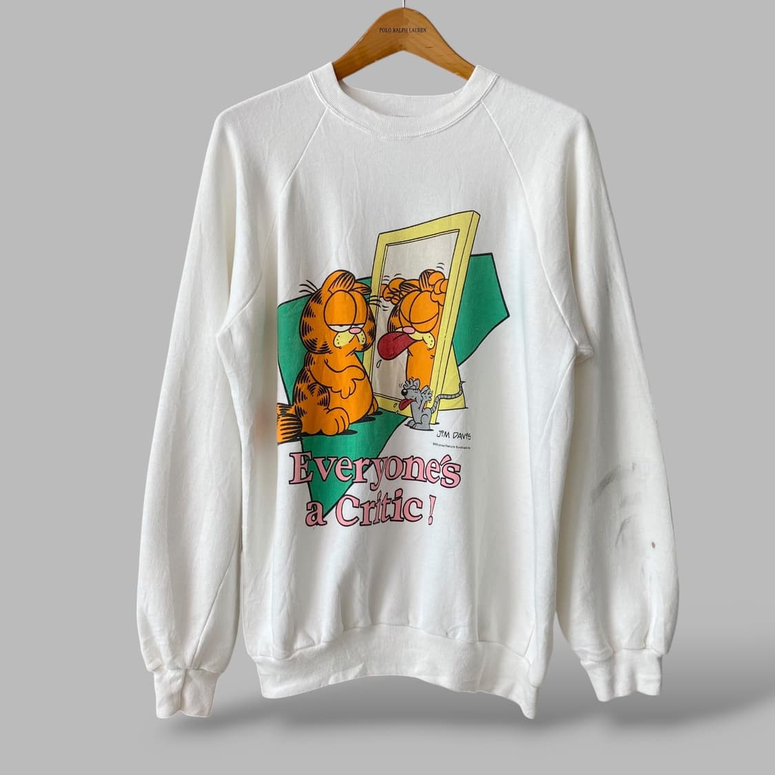 (XL)70s 빈티지 가필드 카툰 스웨트셔츠 맨투맨 상품이미지1