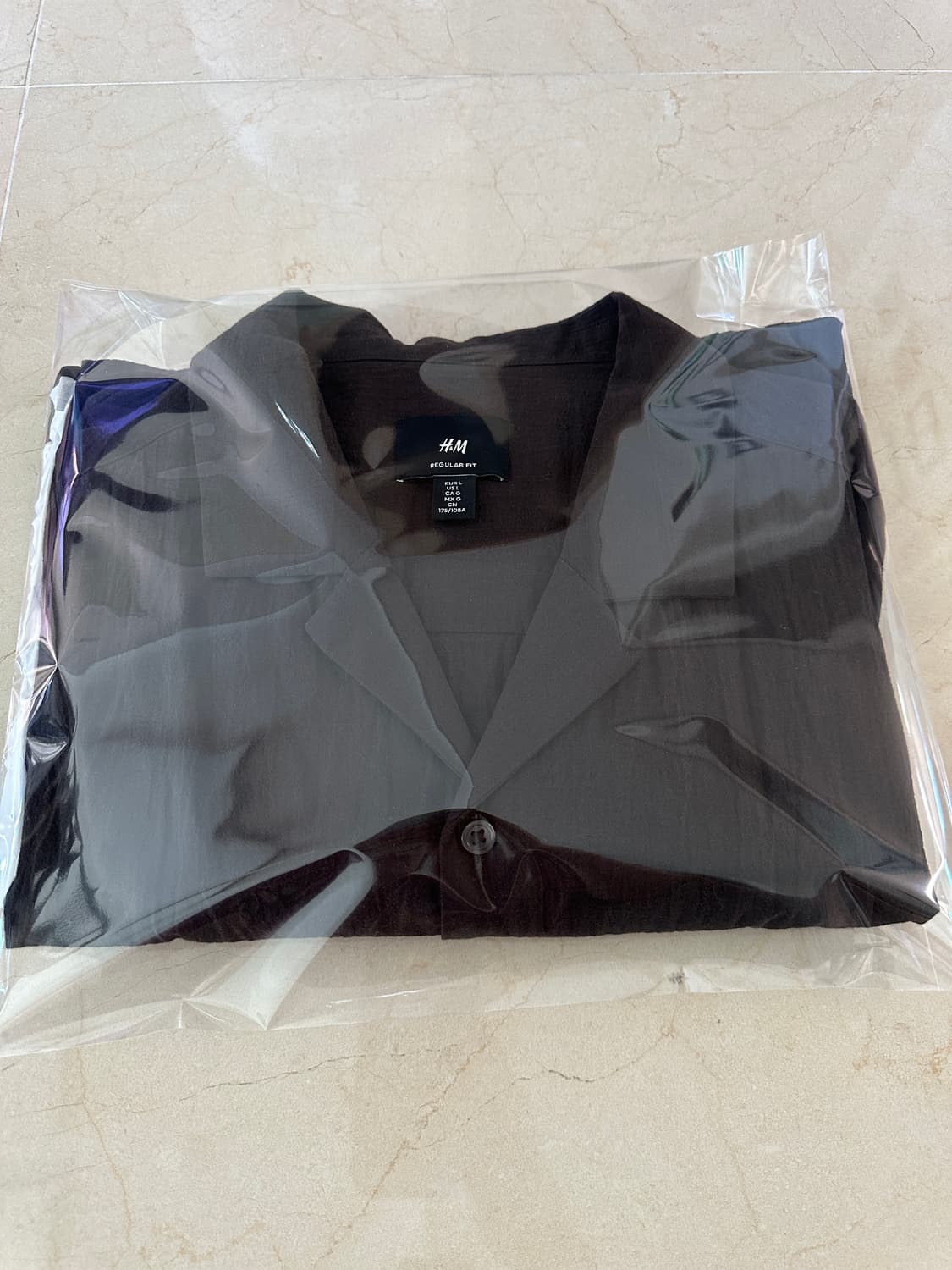 에이치엔앰 H&M 캠프 셔츠 레귤러핏 (105)   상품이미지7