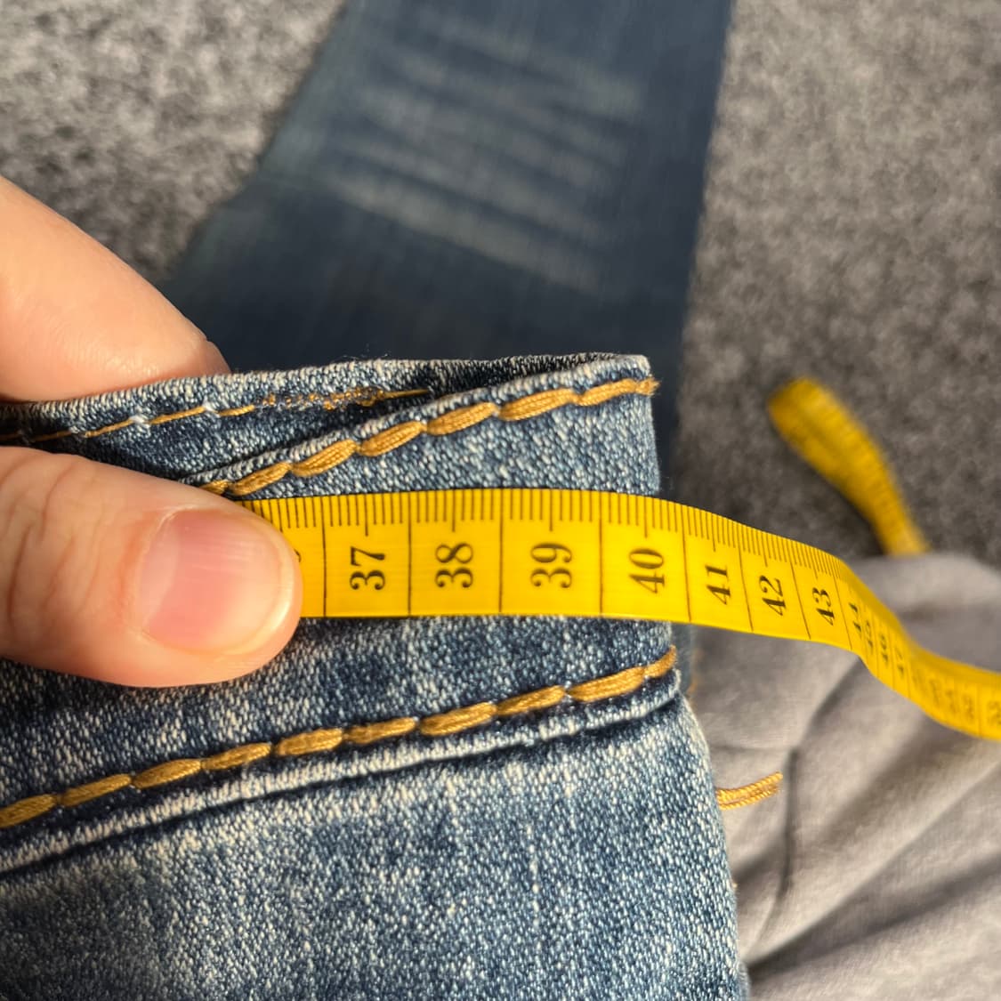 트루릴리젼 부츠컷 데님 청바지  상품이미지3