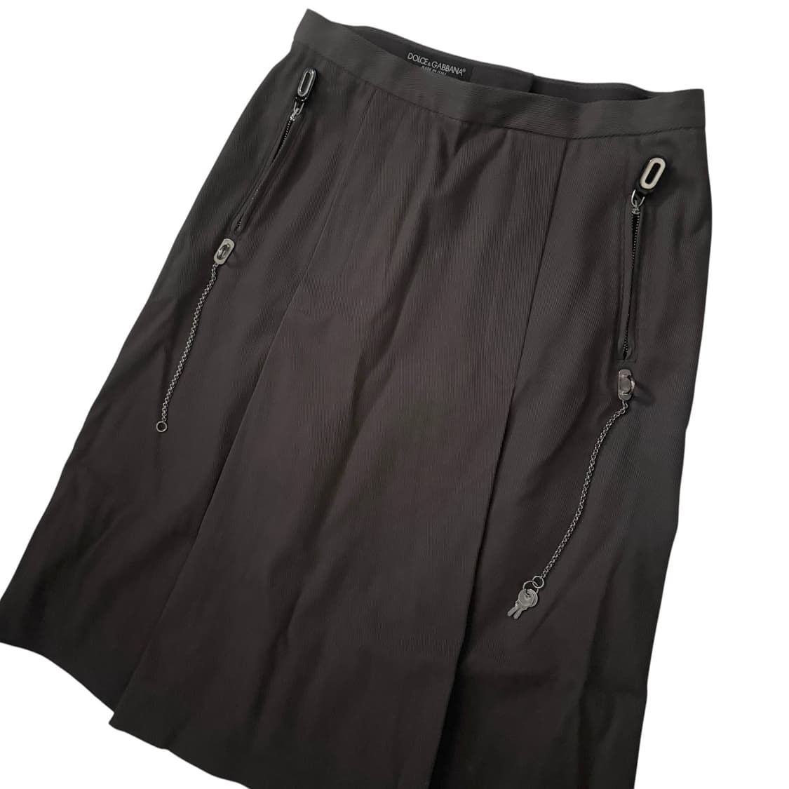 Dark Brown Key Skirt 상품이미지3