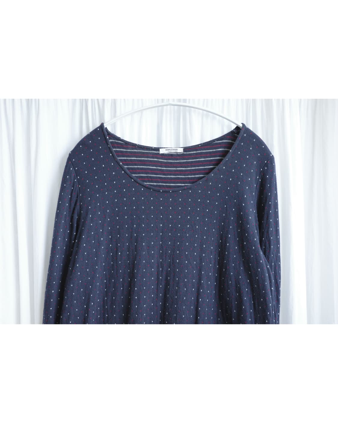Navy dot stripe t-shirts 상품이미지4