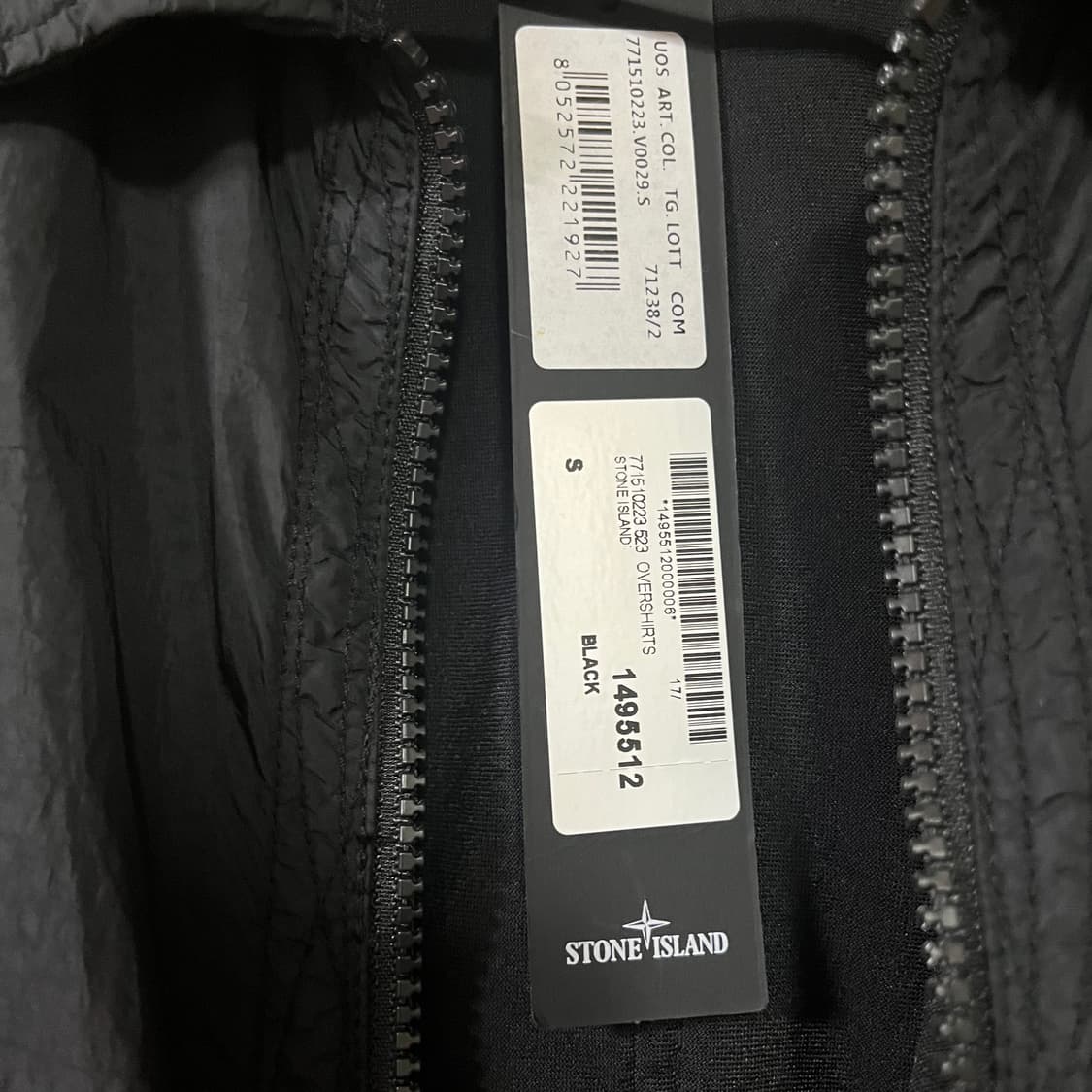 스톤아일랜드 크링클랩스 오버셔츠 S 상품이미지4