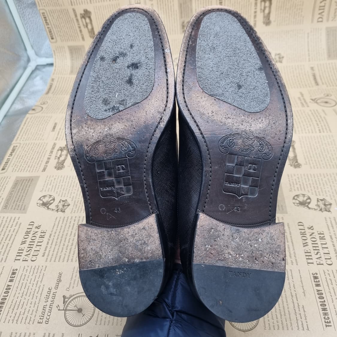 탠디 소가죽 남성정장구두270 상품이미지3