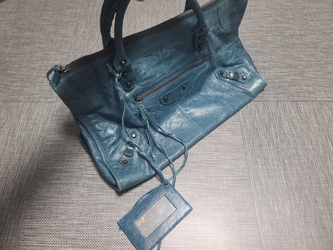 발렌시아가 클래식 오피스 모터백 토트백 발렌시아가 워크 모터백 상품이미지1