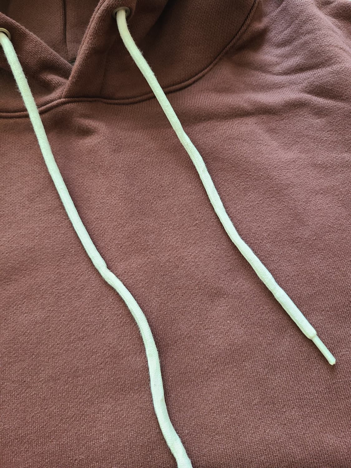 소버먼트  950g 솔리드 후디 포르바 다크 브라운 후드티 상품이미지3