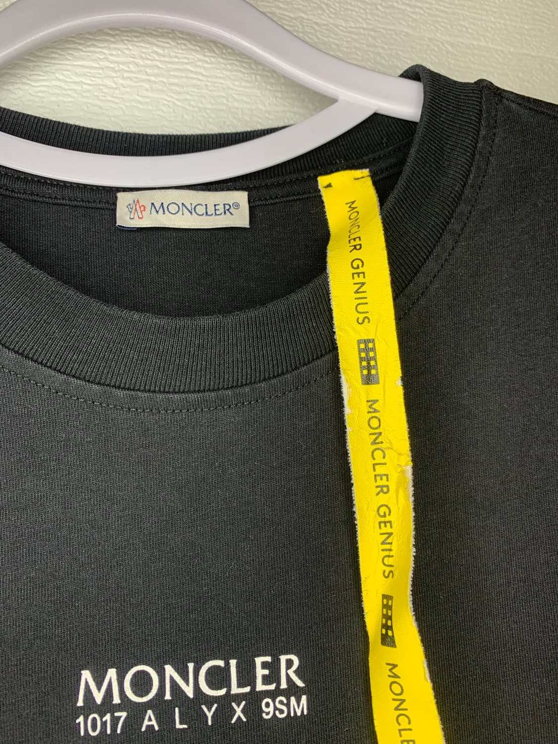 6 몽클레르 지니어스 X 1017 ALYX 9SM 로고 티셔츠 상품이미지3