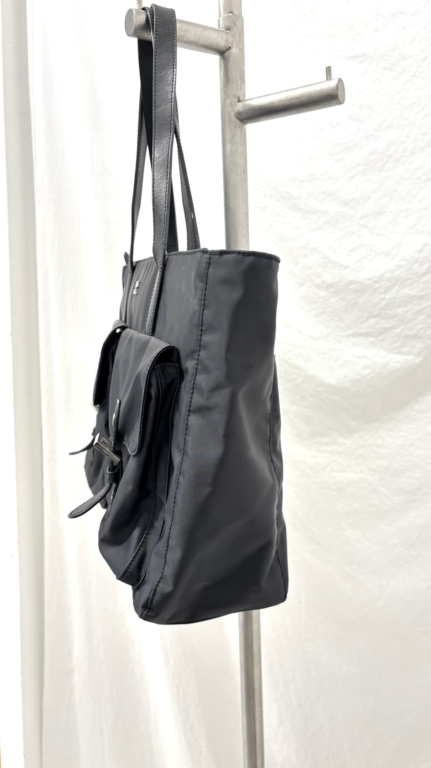 COURREGES double pocket nylon tote bag 상품이미지4