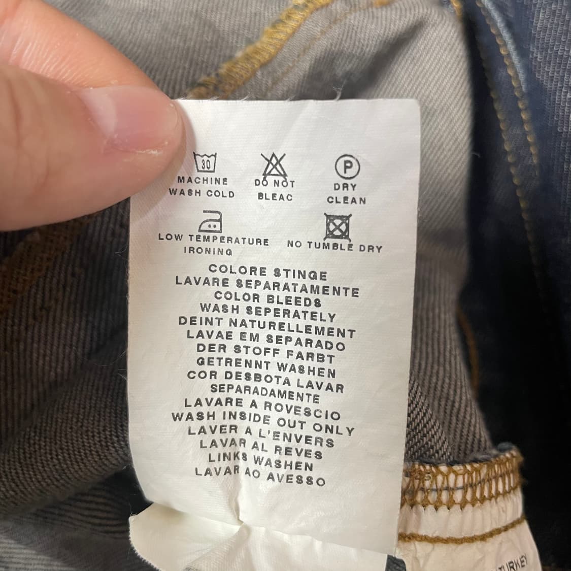 CK 미니로고 데님 트러커 자켓 M 상품이미지6