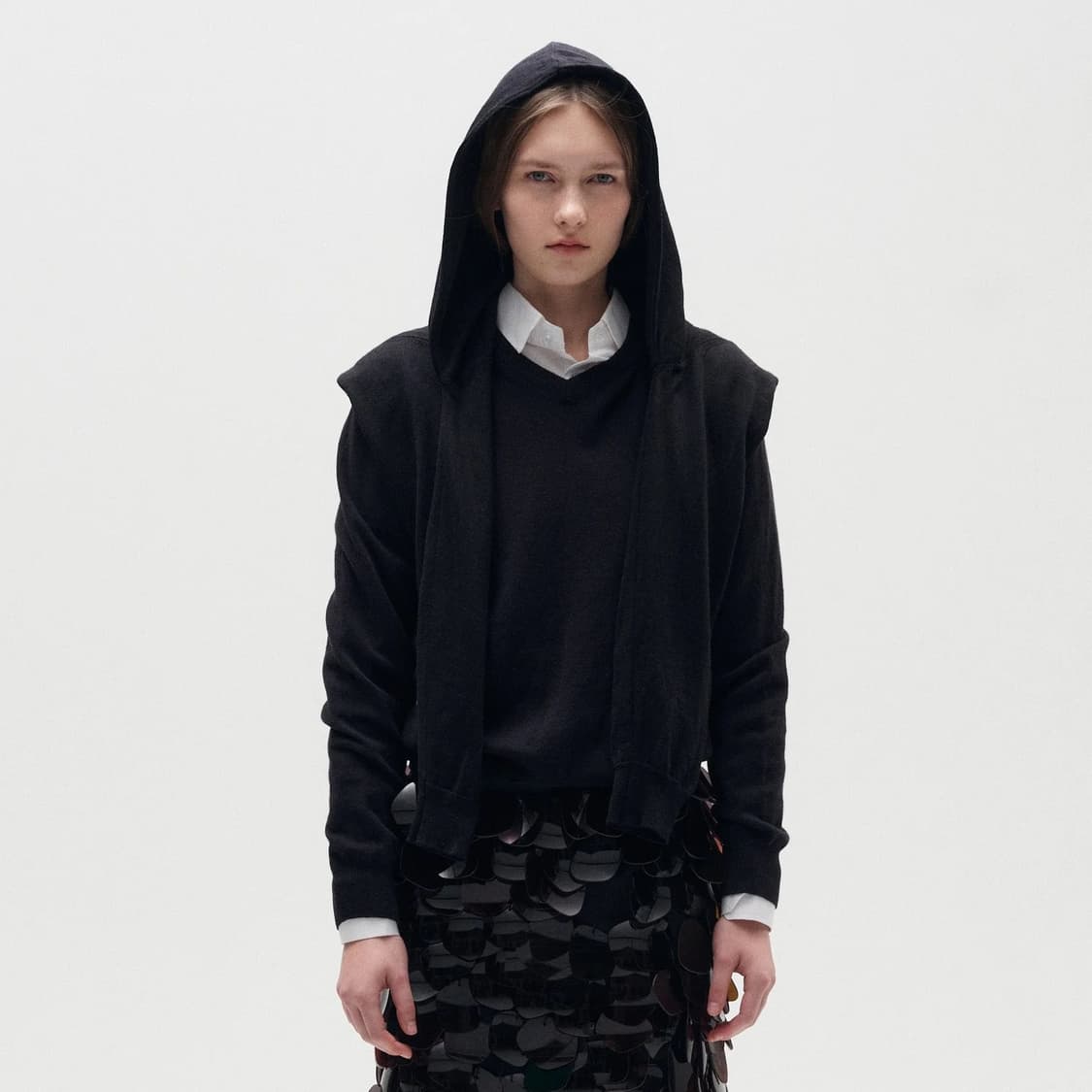 호다코바 더블 슬리브 스웨터 상품이미지1