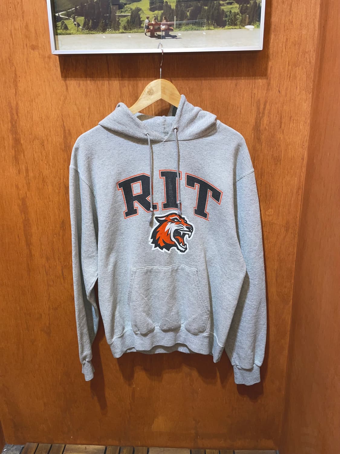 (M) Champion 챔피온 유니버시티 프린팅 후드티 상품이미지3