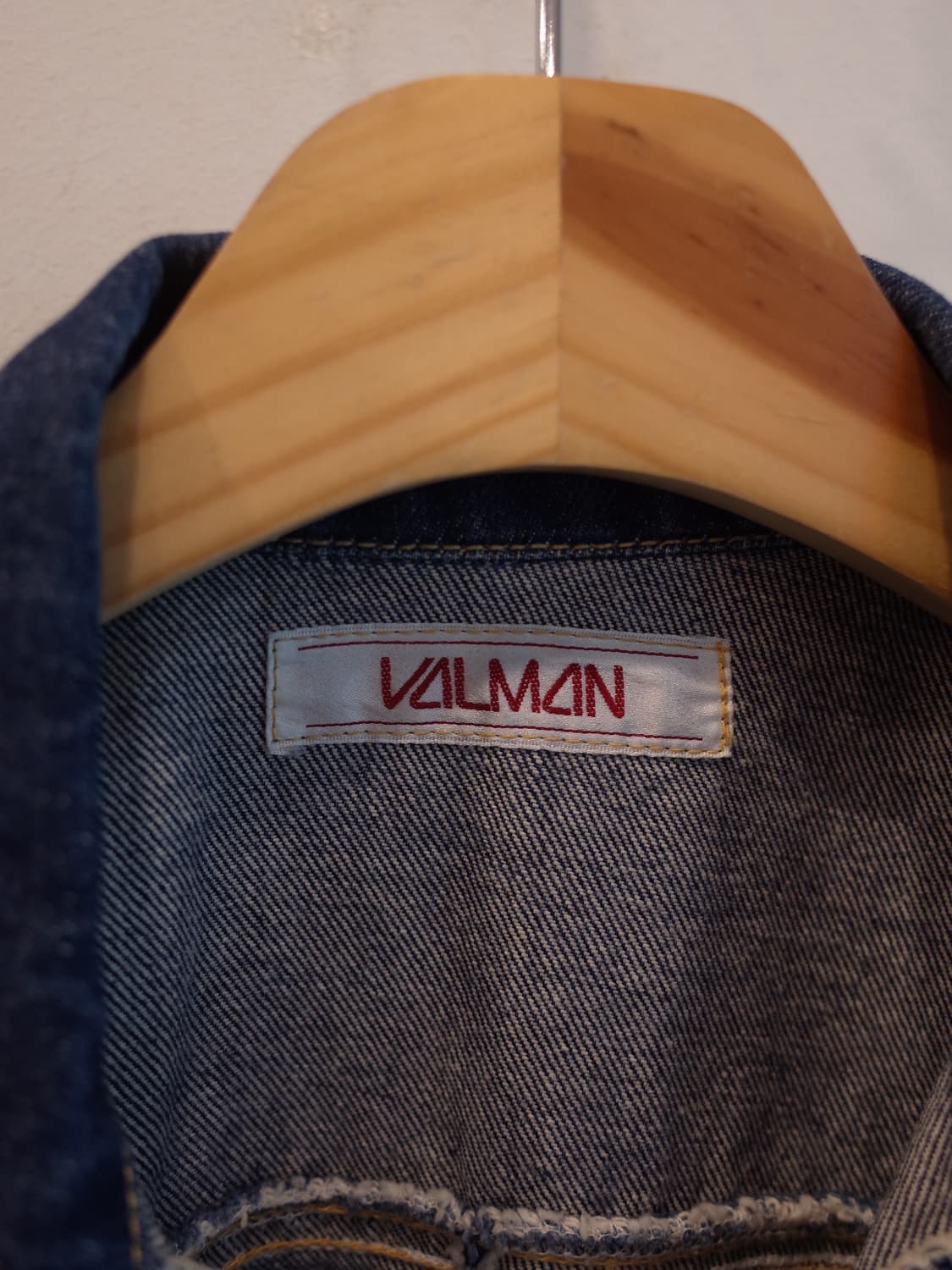 VALMAN 패치워크 데님 자켓 상품이미지3