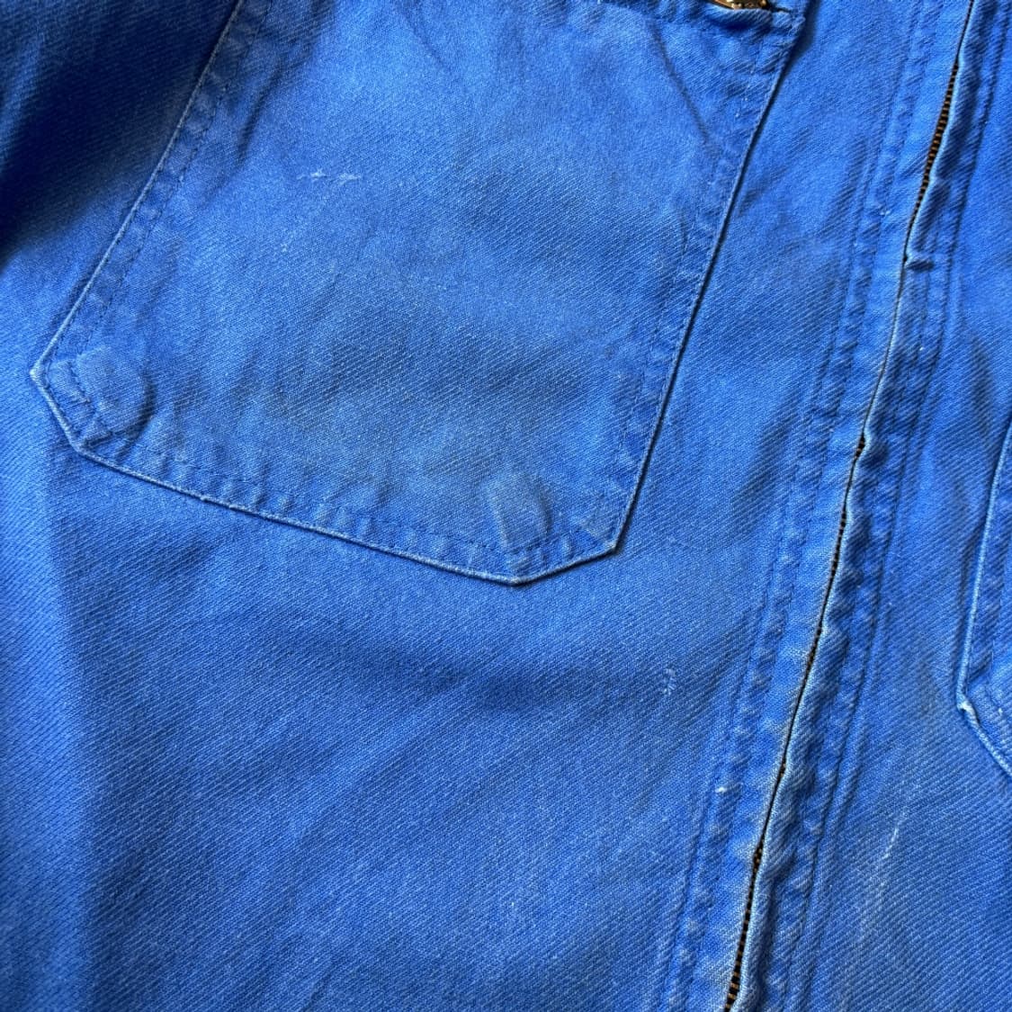 90년대 빈티지 프랑스 생산 프렌치 워크 트윌코튼 자켓 상품이미지5