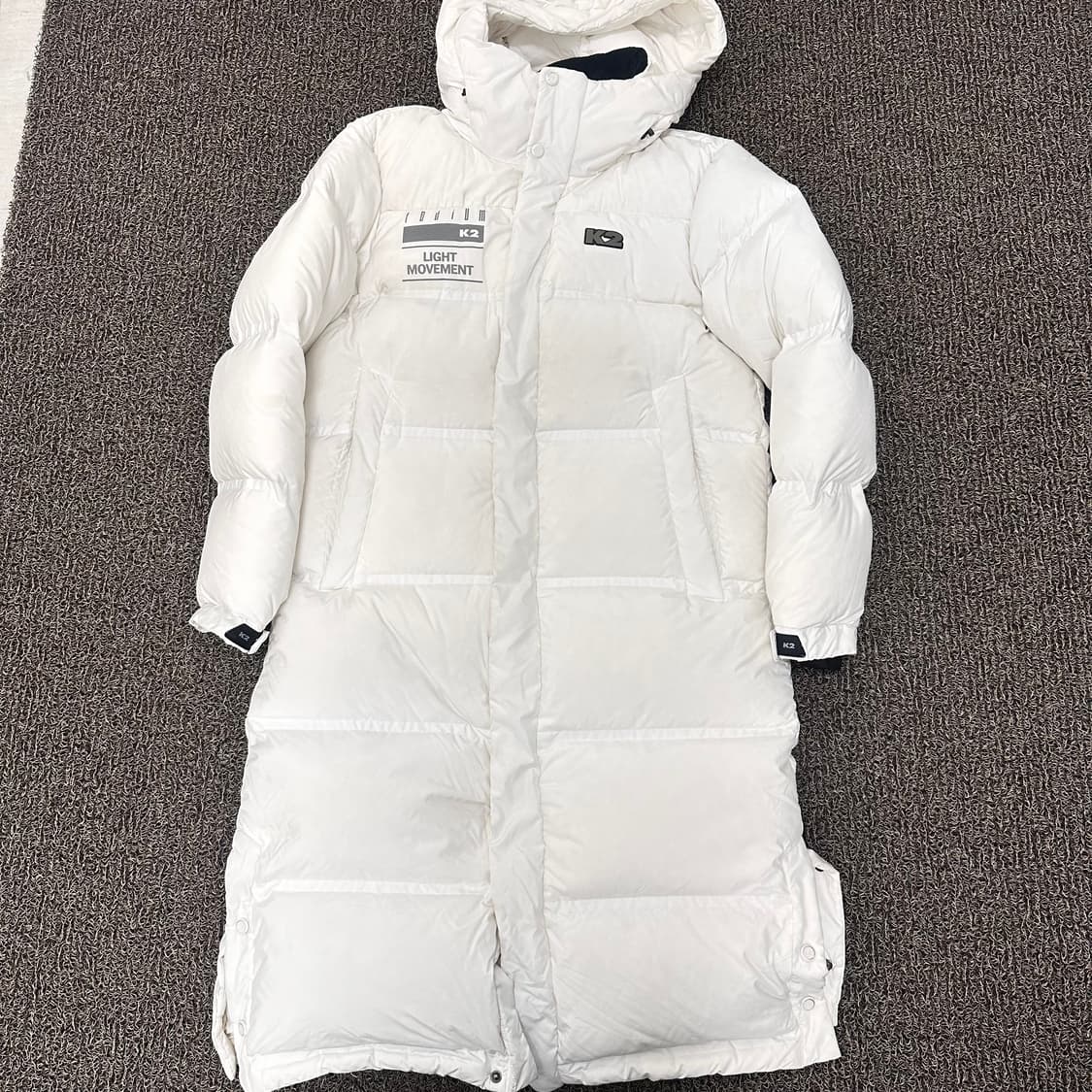 K2 케이투 구스다운 롱패딩 화이트 95(M) 상품이미지1