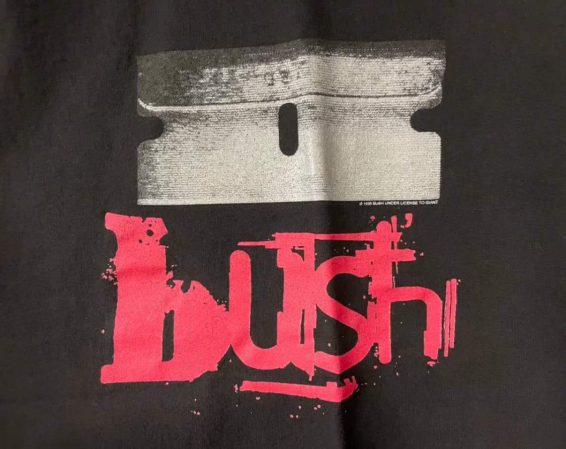 부쉬 90s 밴드티 상품이미지2