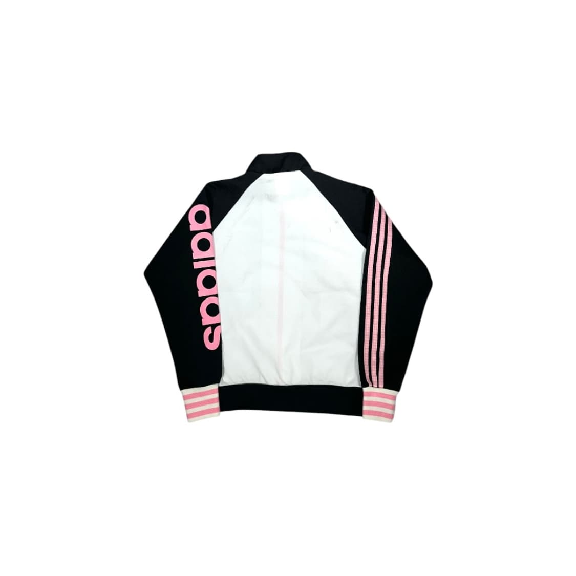 아디다스 화이트 블랙 딸기우유 핑크 삼선 딱붙핏 y2K 트랙탑 져지 상품이미지6