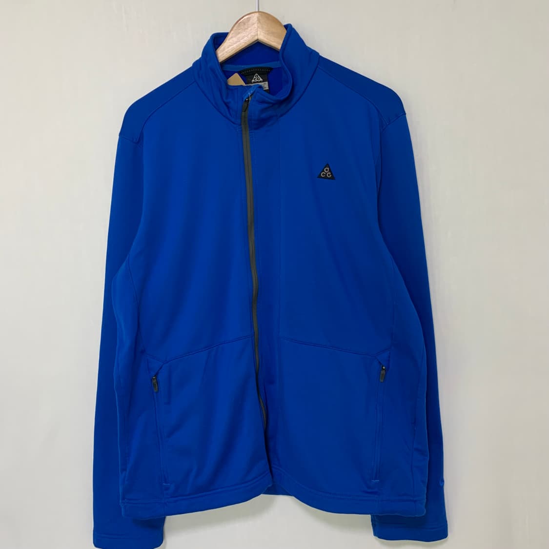 나이키 ACG 블루 트레이닝 집업 져지 XL 빈티지 상품이미지2