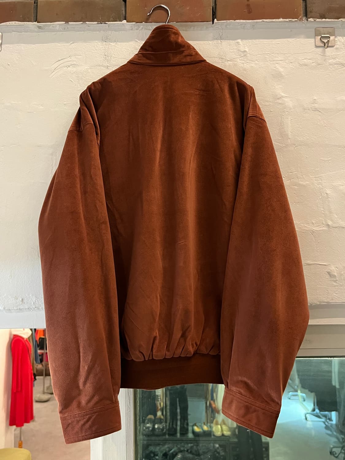 Sunny King 인조 스웨이드 블루종 LL 상품이미지9