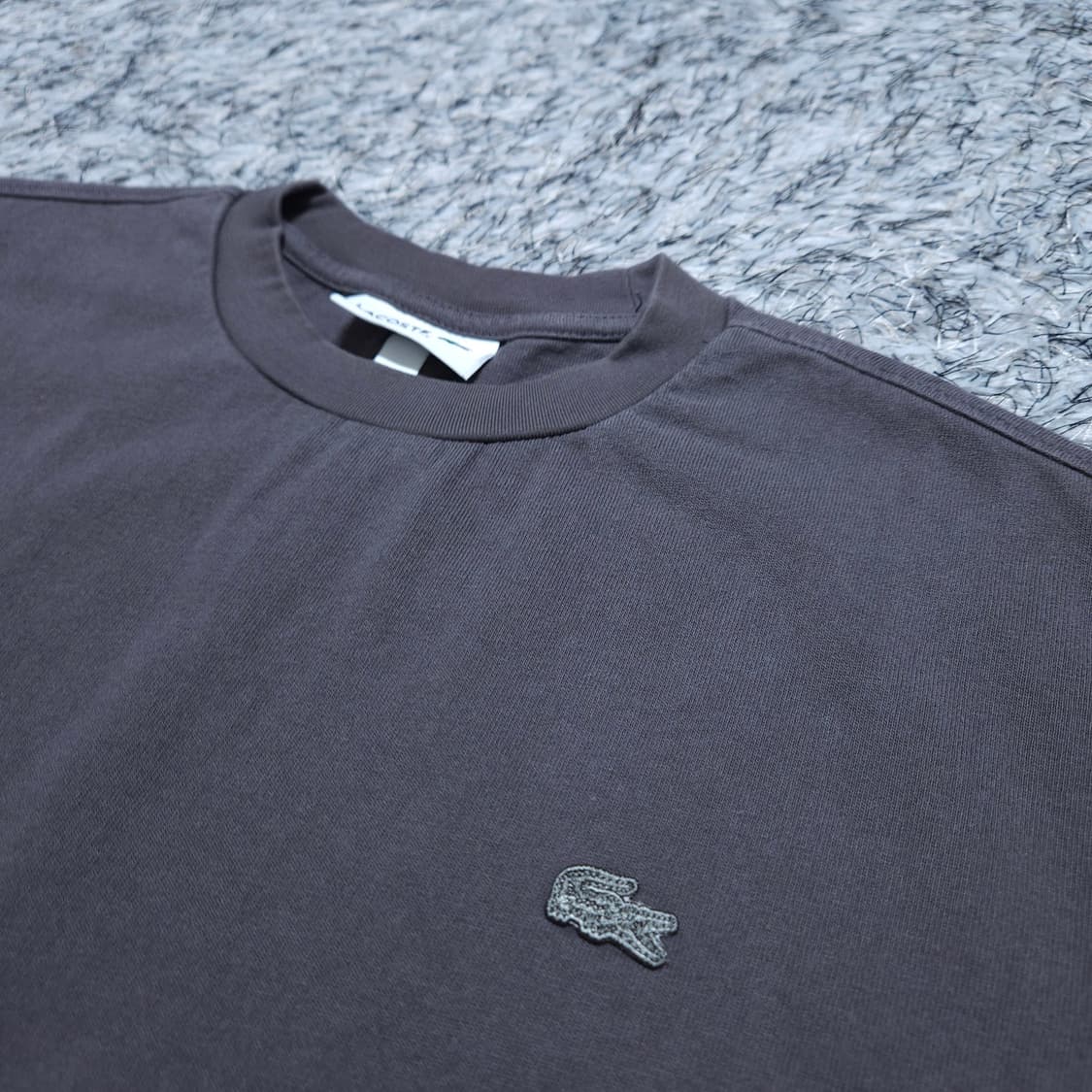 라코스테) XL 남자 릴렉스핏 반팔라운드티 / 왕눈이샵 상품이미지3