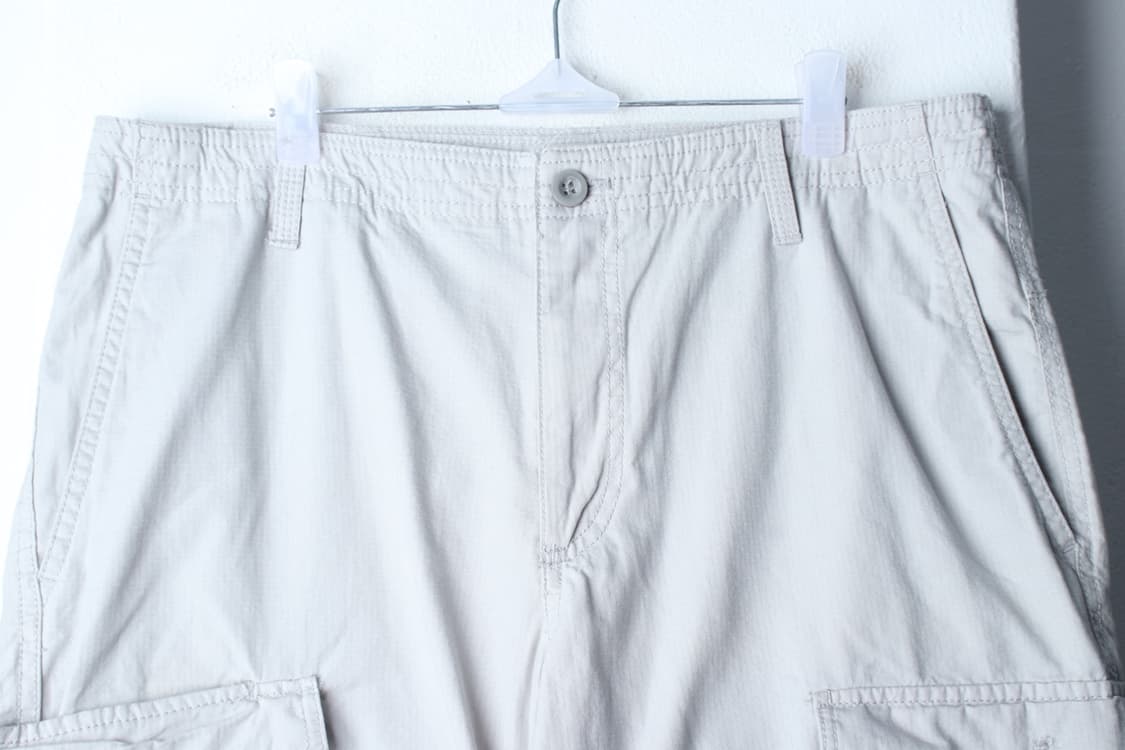 (L-XL) 아이조드 반바지 팬츠 카고 그레이 면 올드스쿨-P10111 상품이미지3