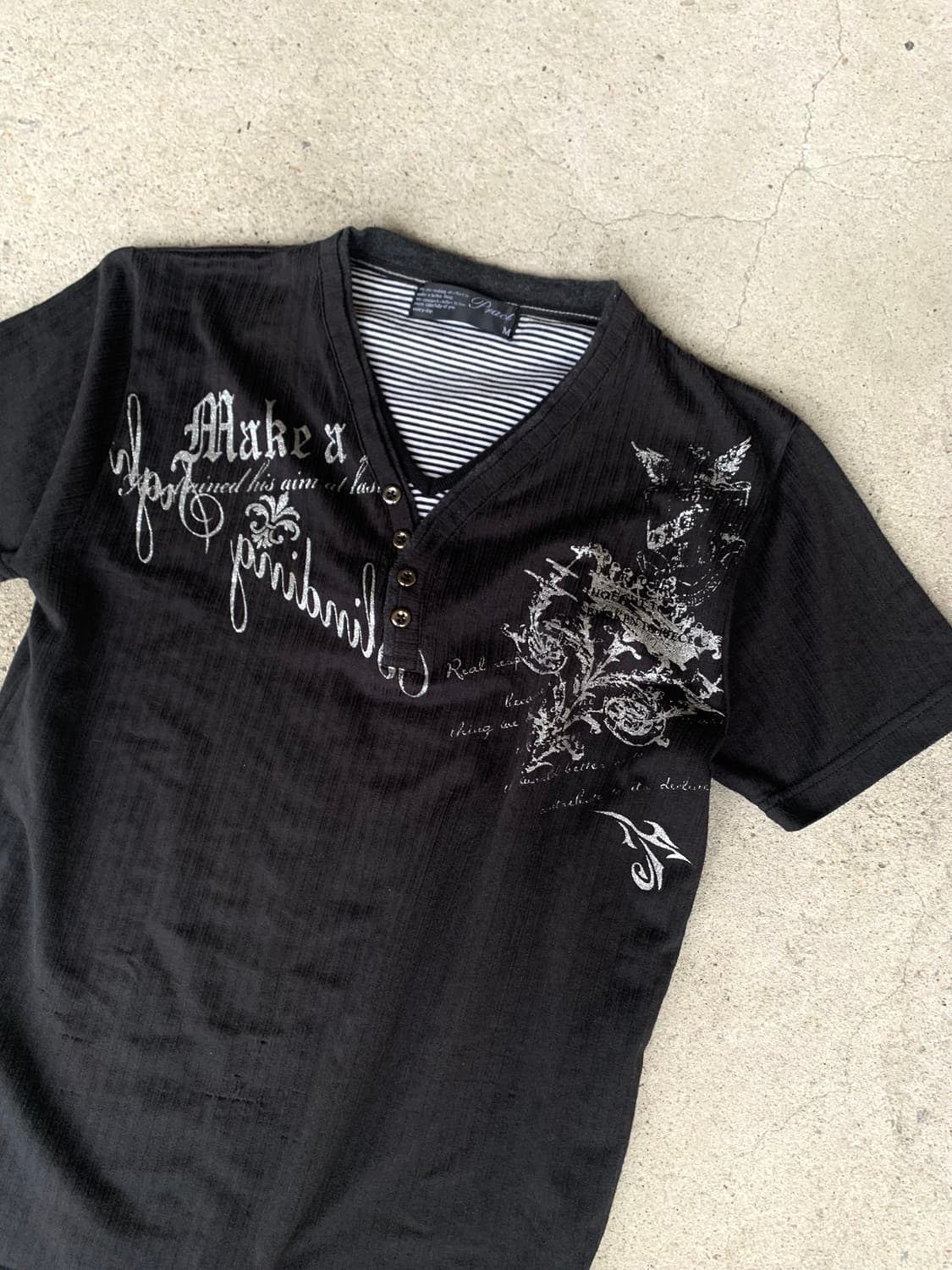  punk detail t-shirt  상품이미지6