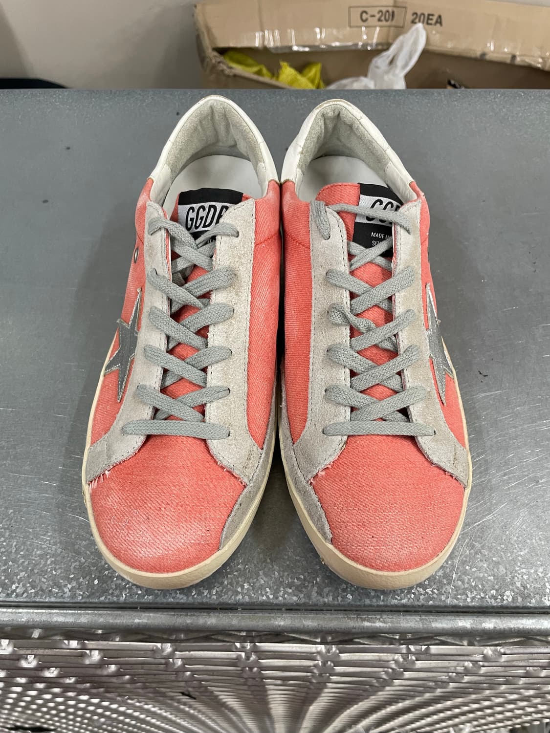 골든구스 슈퍼스타 코랄 핑크 39 상품이미지5