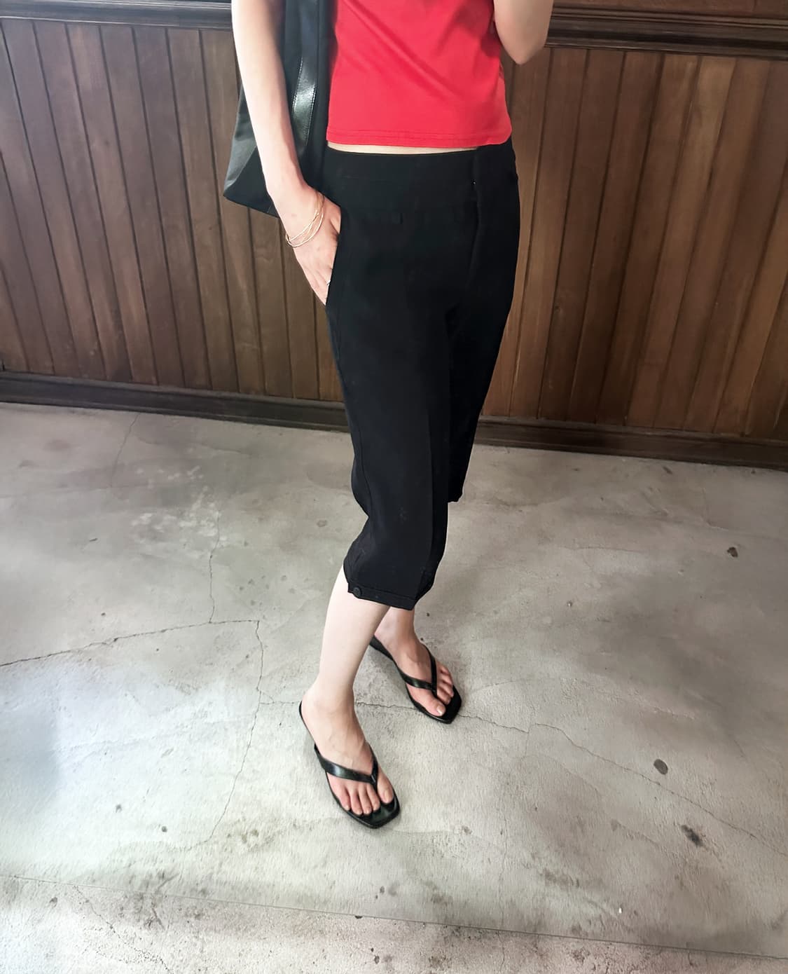 ARMANI JEANS minimal bermuda pants 상품이미지2