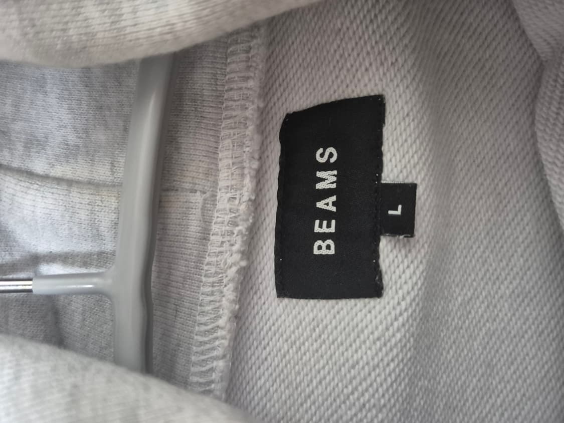 빔즈 베이직 후드티 애쉬그레이 L 상품이미지3