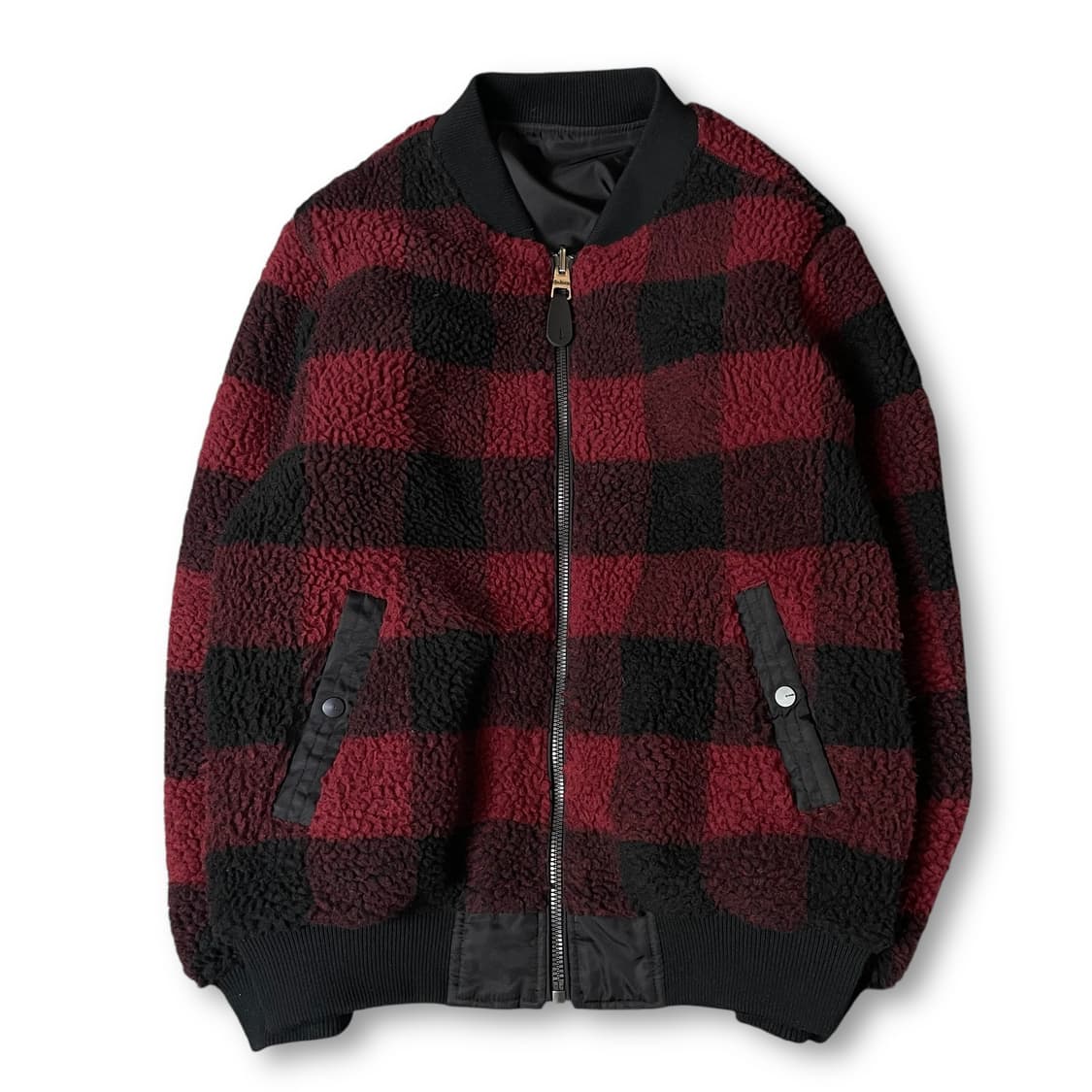 지프 리버시블 사이드포켓 나일론 플리스 자켓 상품이미지2