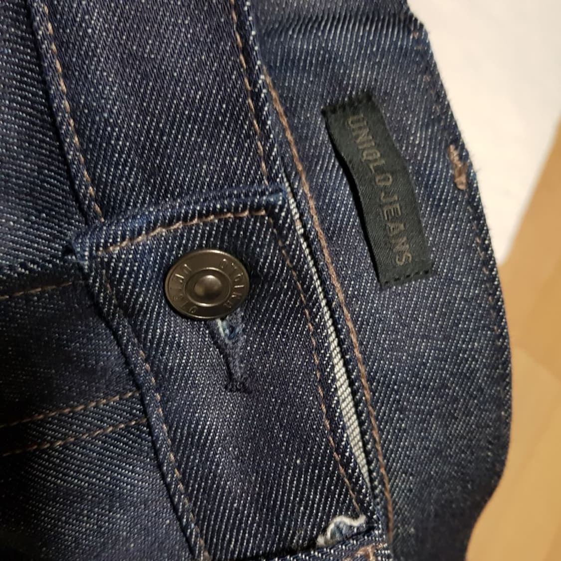 새옷/ 32인치 / 유니클로 셀비지 슬림데님/2-독 상품이미지3