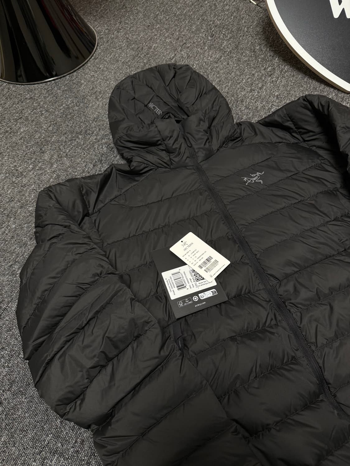 [L] 아크테릭스 세륨 후디 블랙 상품이미지5