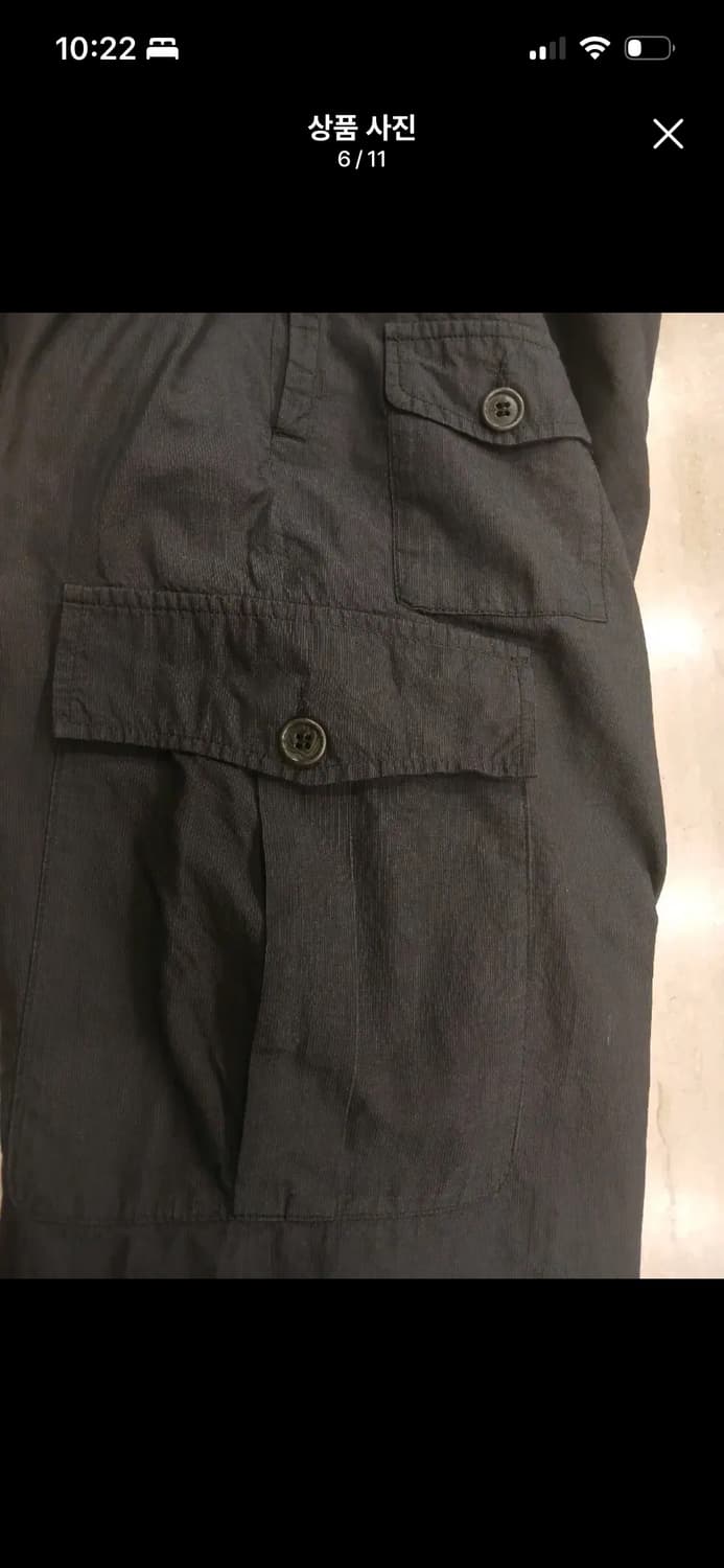 DRIES VAN NOTEN COTTON WIDE CARGO PANTS 상품이미지6