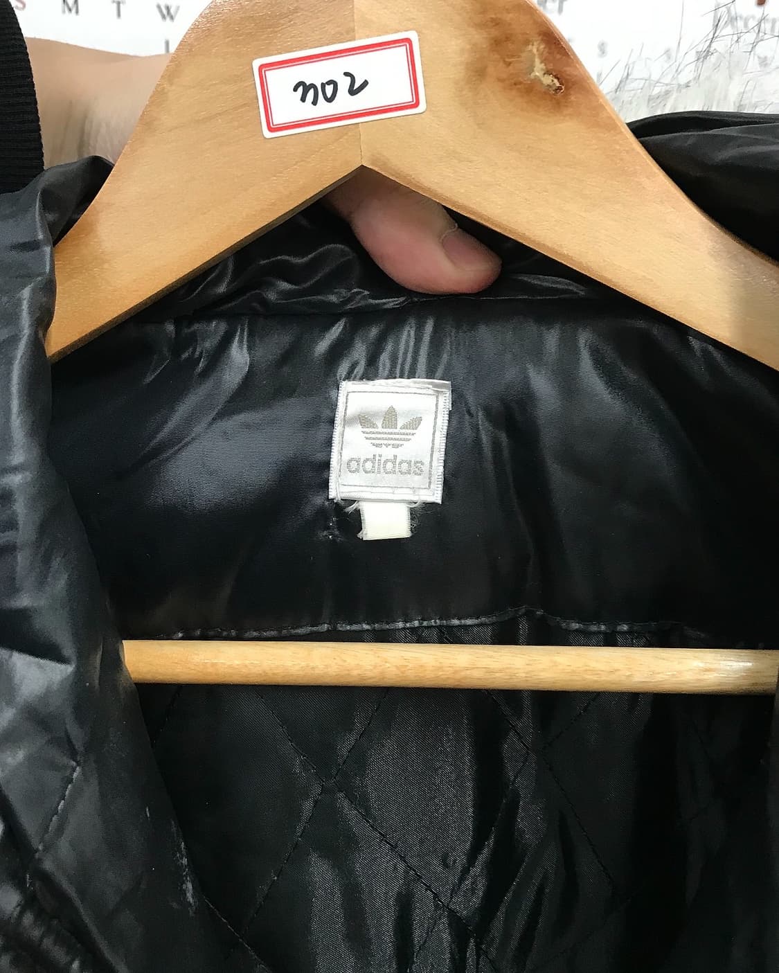 아디다스 90s 크롭 퀼팅 후드 경량 패딩 상품이미지4