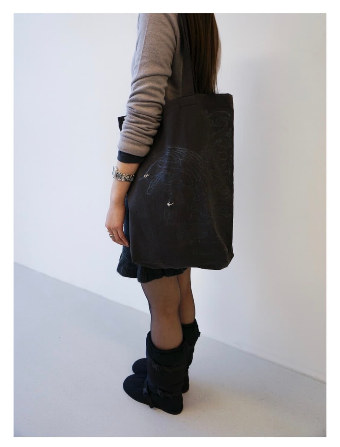 be.sen3ai piercing print shoulder bag 상품이미지5