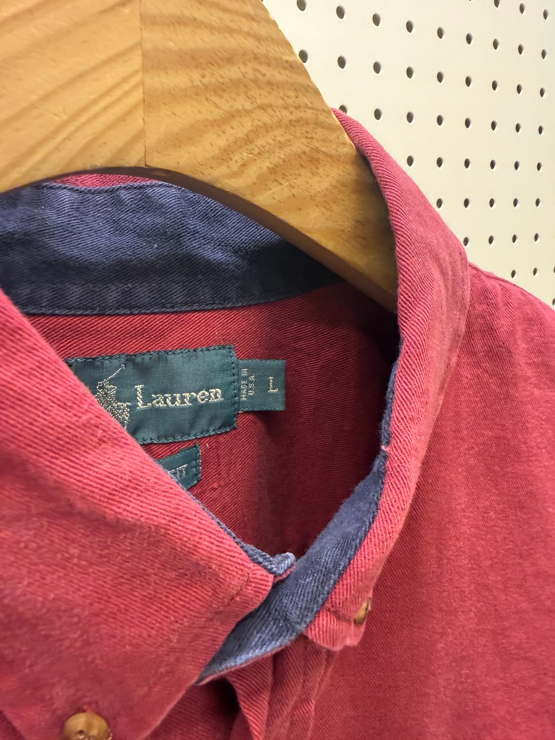 폴로 랄프로렌 버건디 포니 셔츠 U857 상품이미지5