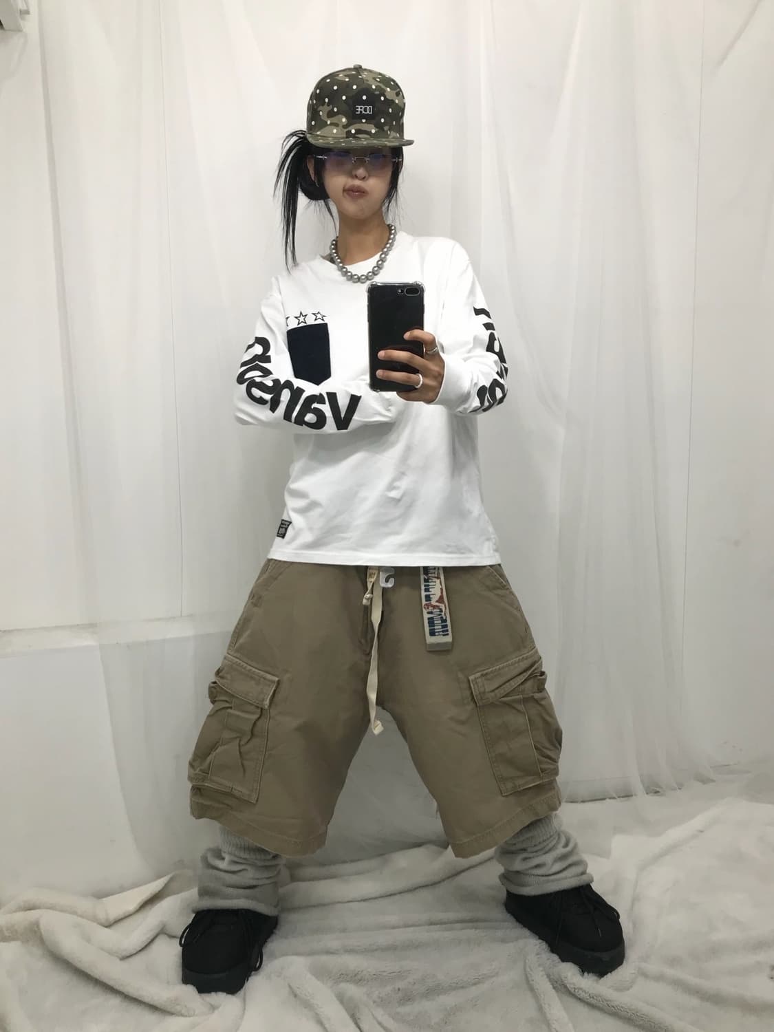 < Vanson Leathers One Star !!! L/S > 상품이미지8