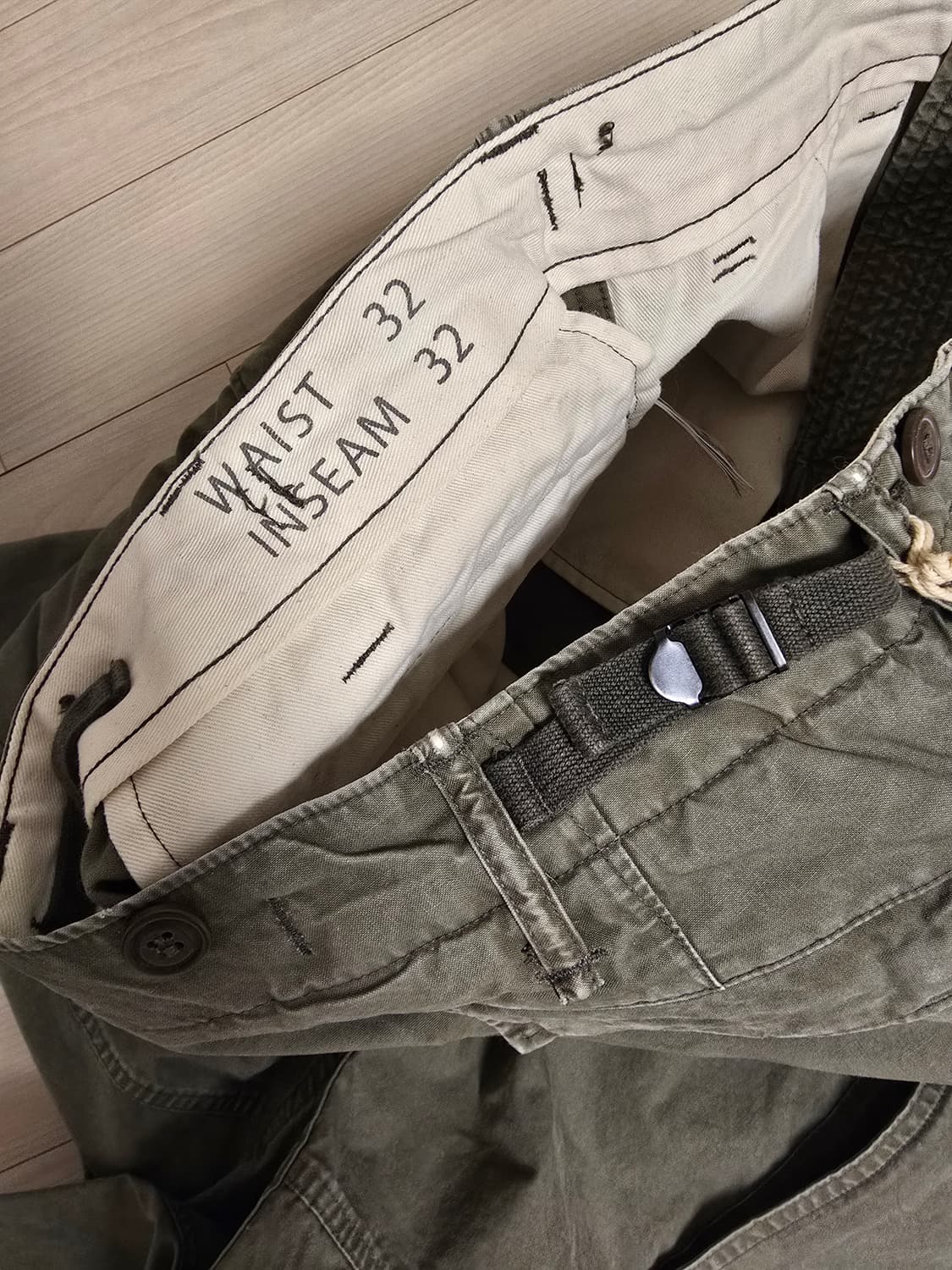 RRL 서플러스 카고 카키 32x32 새제품 상품이미지4