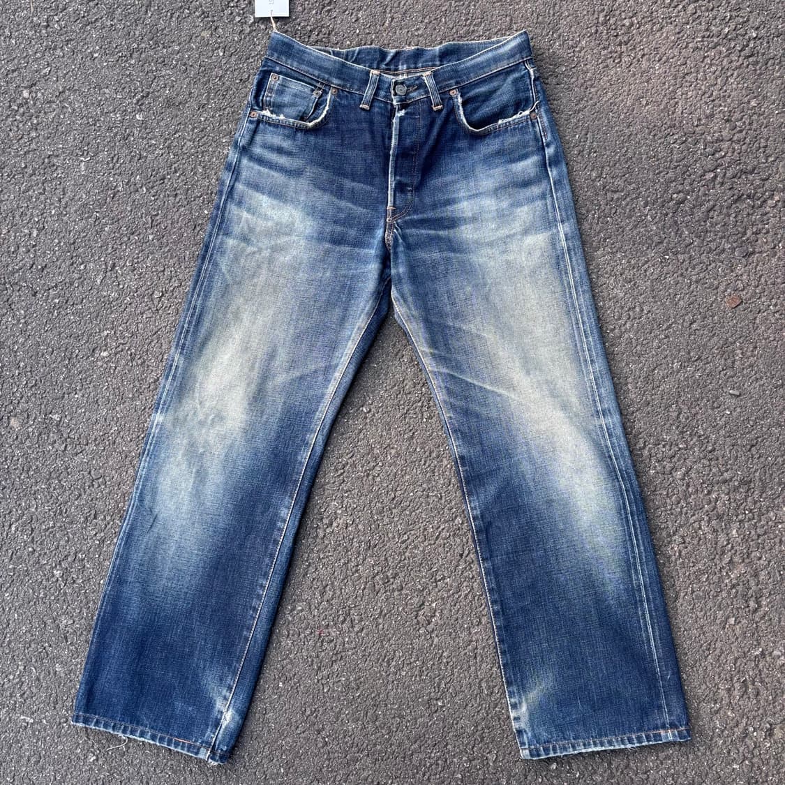 일본 에드윈 505sx 셀비지 데님 팬츠 상품이미지4