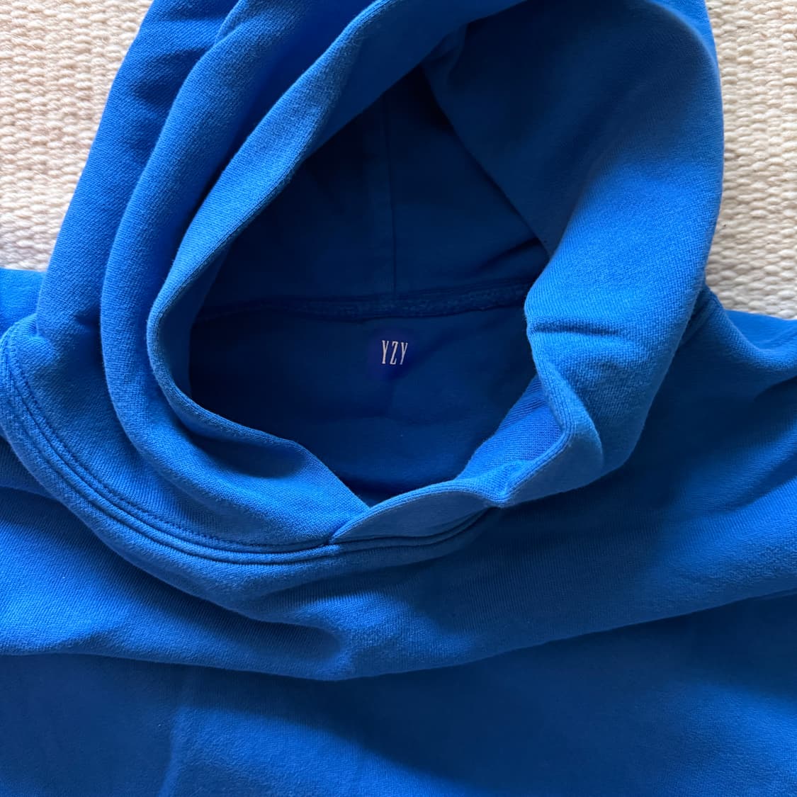 Yzy gap 퍼펙트 후드(블루) 상품이미지3