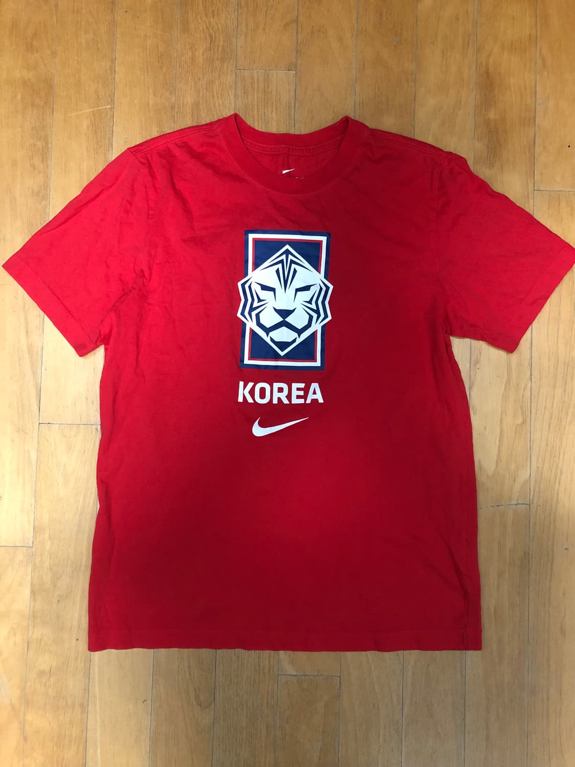 나이키 대한민국 축구 국가대표팀 로고 티셔츠 M 상품이미지1
